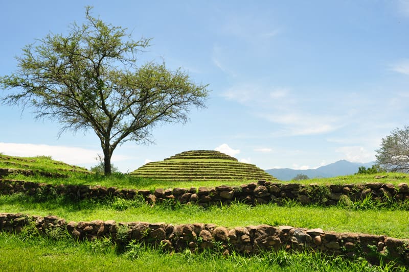 Guachimontones pyramid