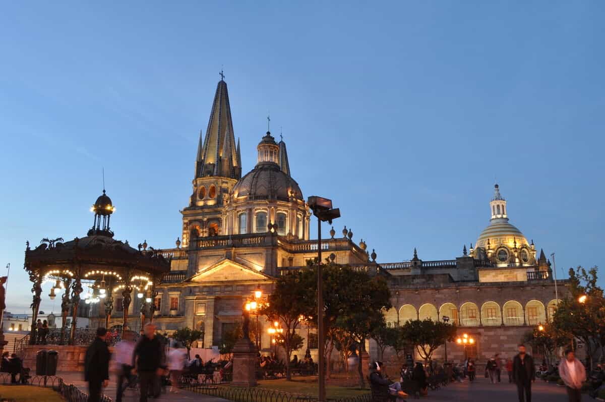 Plaza de Armas in Downtown Guadalajara