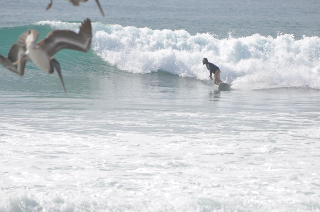surfing la Ticla Michoacan