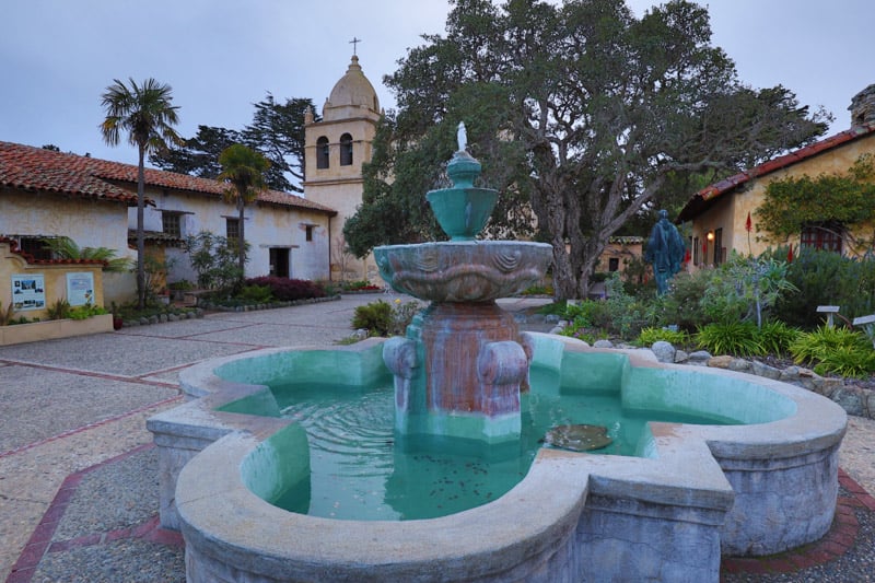 Spanish mission in Carmel California