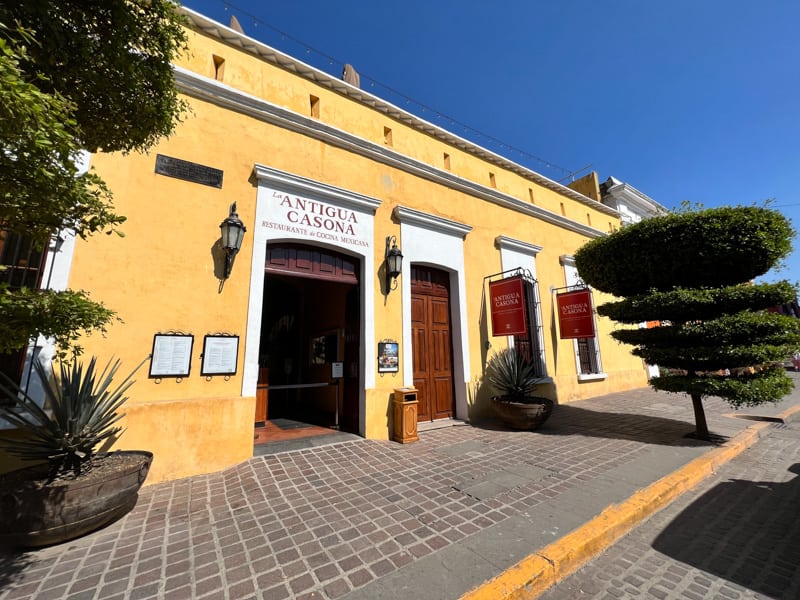 La Antigua Casona Restaurant inside the Hotel Solar de las Animas
