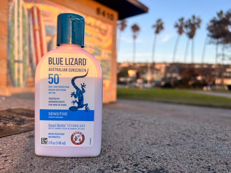 Blue Lizard mineral sunscreen