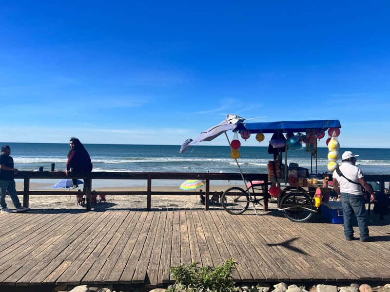 Playas de Tijuana beach boardwalk