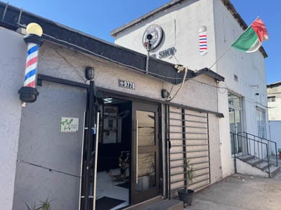 King Caesar's Barber shop exterior